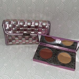 MALLY BEAUTY💥NEW NATURALS TWIN BLUSH AND HIGHLIGHTER WITH BAG💥